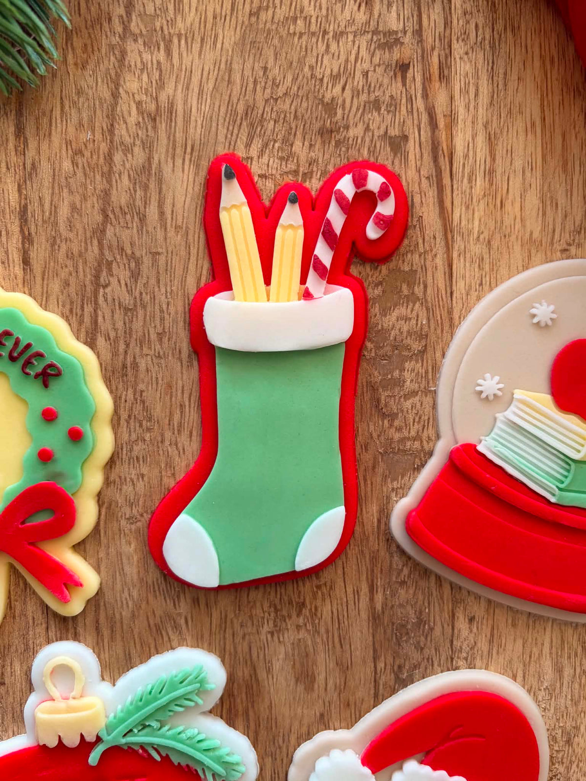 Teacher Stocking - Cookie Cutter & Stamp