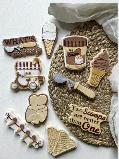 What's the scoop - Cookie Cutter & Stamp
