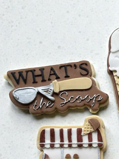 What's the scoop - Cookie Cutter & Stamp