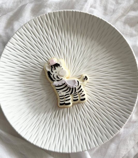 Zebra with hat - Cookie Cutter & Stamp